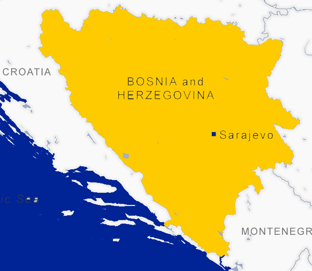 Map of Bulgaria 